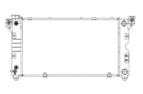 Radiador 50238 NRF
