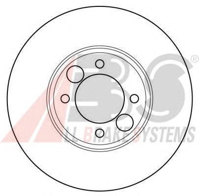 15622 ABS disco de freno trasero