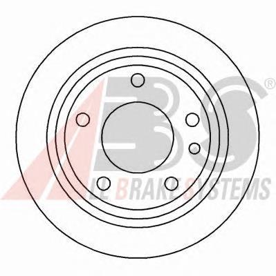 Comprar 15742 ABS Disco de freno trasero