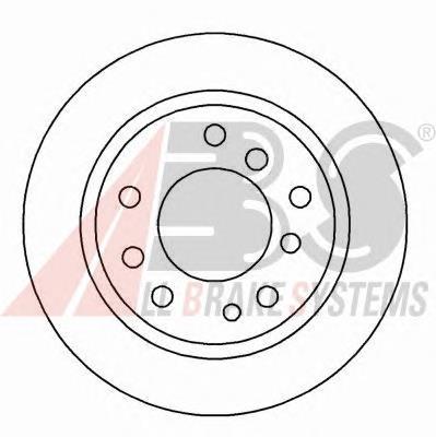 Disco de freno trasero 92011300 Textar