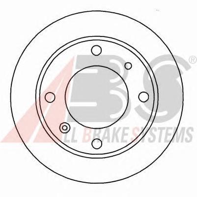 15415 ABS disco de freno trasero