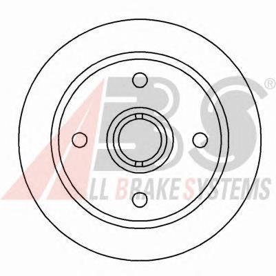 15513 ABS freno de disco delantero