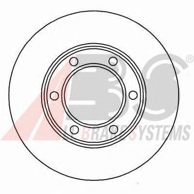 Disco de freno 15575 ABS