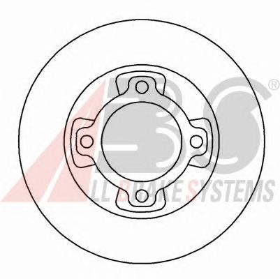 Disco de freno delantero para Mazda 323 II ()