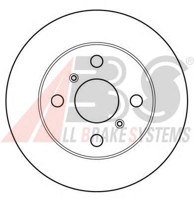 15853 ABS freno de disco delantero