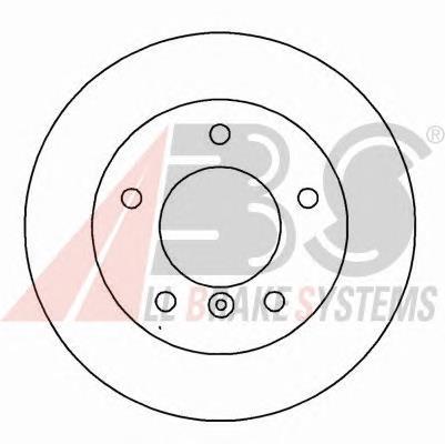 15782 ABS freno de disco delantero