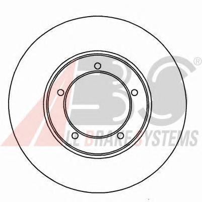 15758 ABS freno de disco delantero