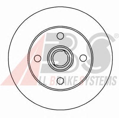 15757 ABS freno de disco delantero