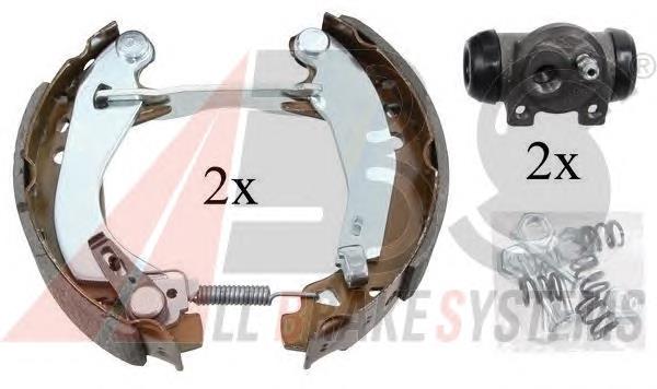 Zapatas de freno traseras Febi 37484