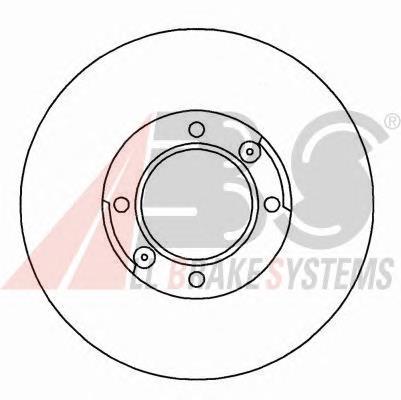 15009 ABS freno de disco delantero