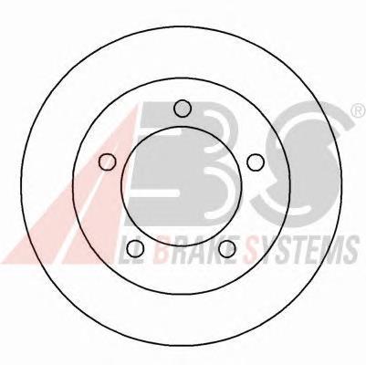 Disco de freno 15026 ABS
