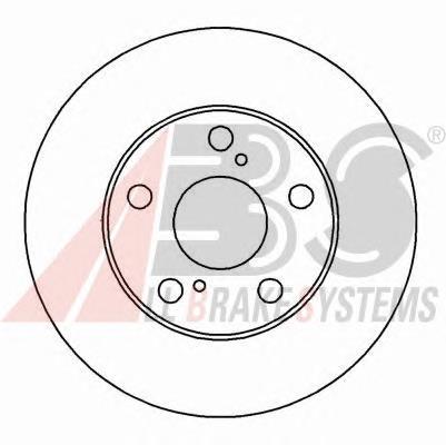 16220 ABS freno de disco delantero