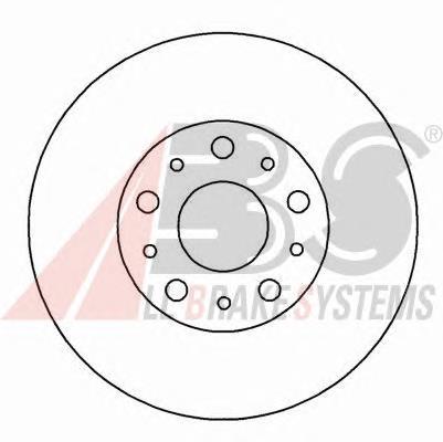 16236 ABS freno de disco delantero