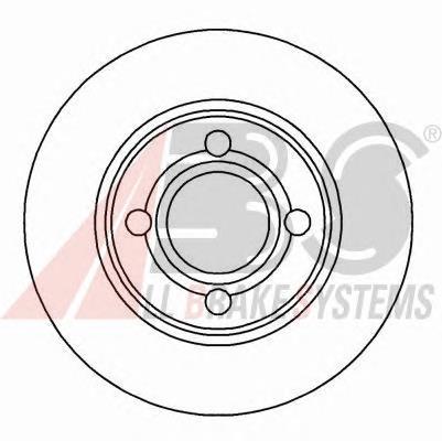Disco de freno 16201 ABS
