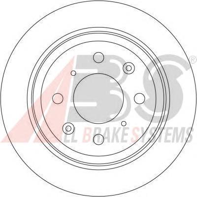 Disco de freno trasero ABS 16192 precio, desde 23,76 EUR
