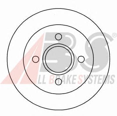 Comprar 16375 ABS Disco de freno trasero
