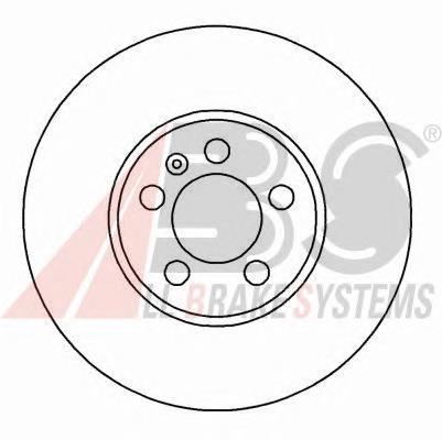 16265 ABS freno de disco delantero