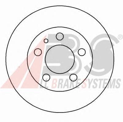 16313 ABS disco de freno trasero