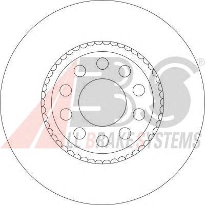 16328 ABS freno de disco delantero