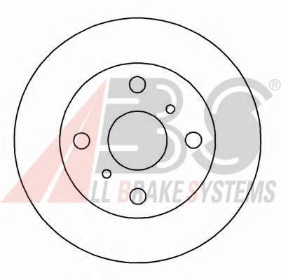 16015 ABS freno de disco delantero