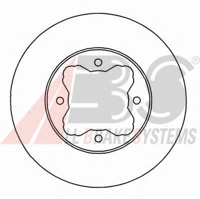 Comprar 16038 ABS Freno de disco delantero