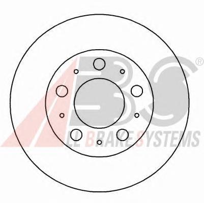 15933 ABS freno de disco delantero