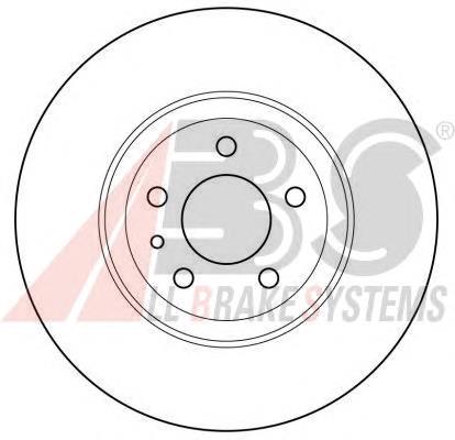 Comprar 15953 ABS Freno de disco delantero