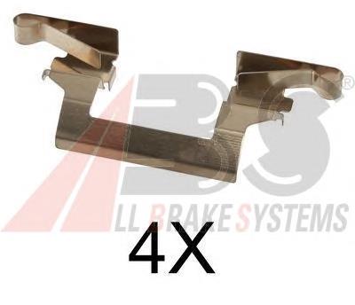 Juego de resortes de sujeción de pastillas de freno delanteras Nissan Pathfinder SUV (R50) (1995 - 2004) precio, desde 11,36 EUR