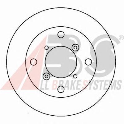 16134 ABS Freno de disco trasero