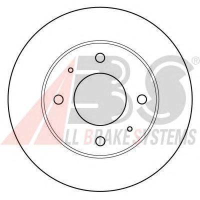 16136 ABS freno de disco delantero