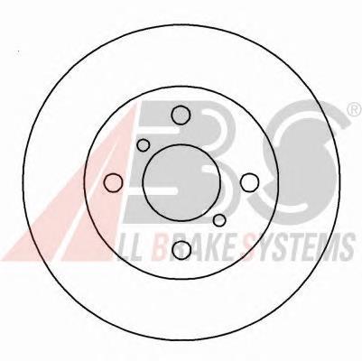 Disco de freno para Toyota Corolla E8
