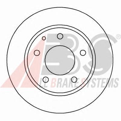 Comprar 16090 ABS Disco de freno trasero