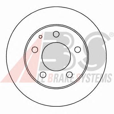Disco de freno 16089 ABS