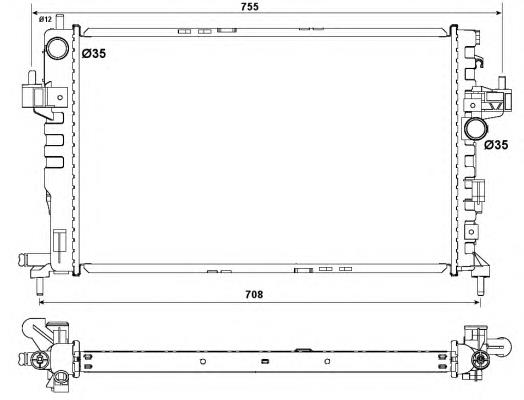 Comprar 54753 NRF Radiador de auto