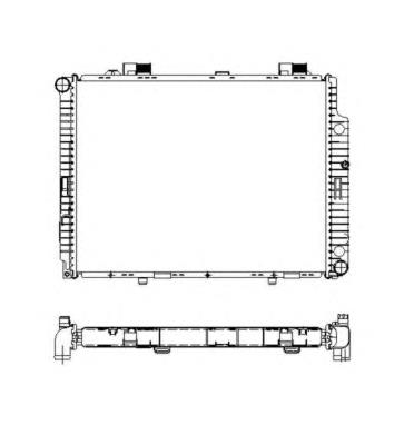 Radiador 55331 NRF