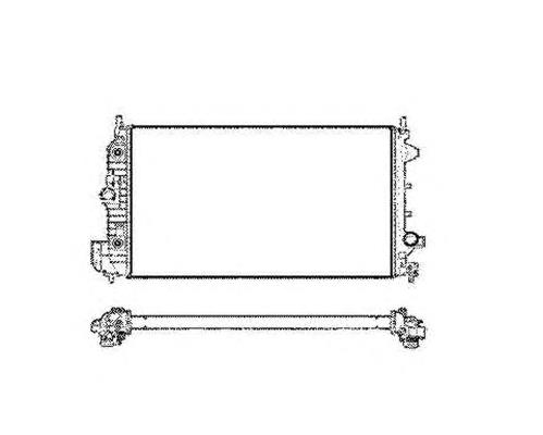 Radiador 58205 NRF