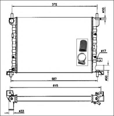Comprar 54667 NRF Radiador de auto