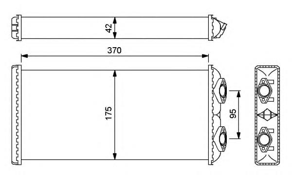 Comprar 54246 NRF Radiador calefacción