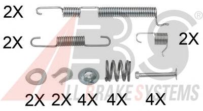 Kit de montaje de zapatas de freno traseras Nissan Micra hatchback (K10) (1982 - 1992) precio, desde 10,28 EUR