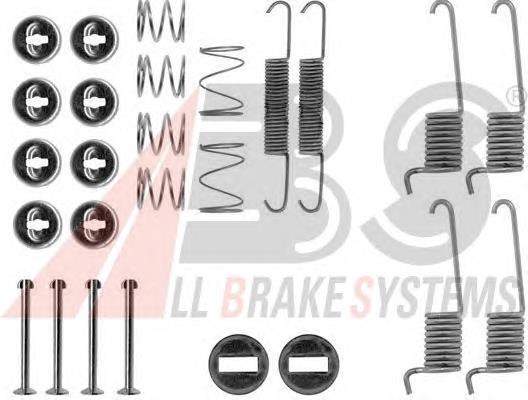 Kit de montaje de zapatas de freno traseras A0025863942 Mercedes