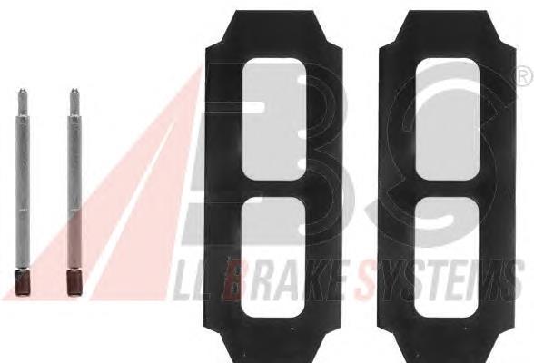 Comprar A0004212891 Mercedes Juego de resortes de sujeción de pastillas de freno delanteras