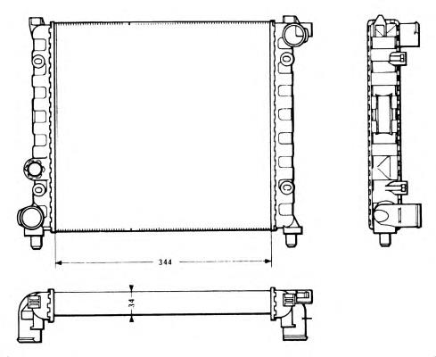 Comprar 64003 Nissens Radiador de auto