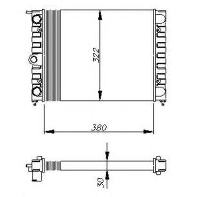 Comprar 58696 NRF Radiador de auto