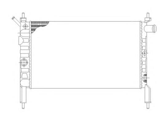 Radiador 58930 NRF