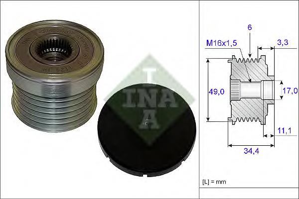 210903 Cautex Rueda libre alternador 