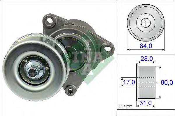534035910 INA Tensor de correa de alternador