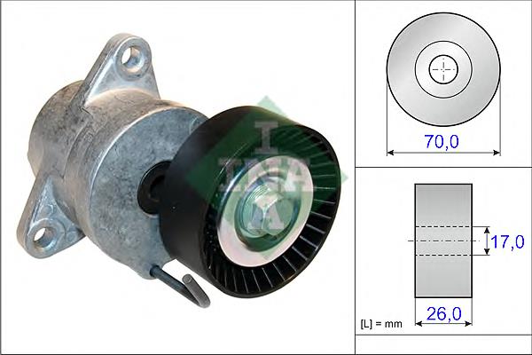 534043910 INA Tensor de correa de alternador