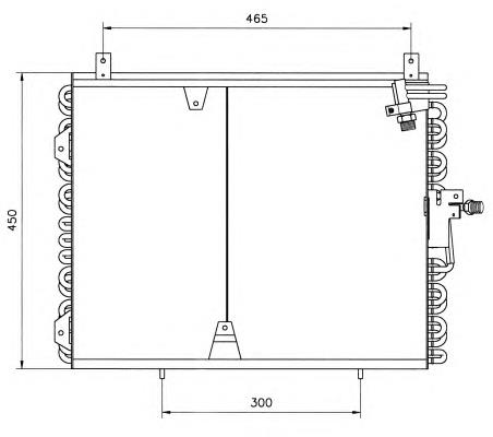 Comprar 35129 NRF Condensador de aire acondicionado