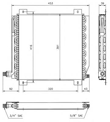 35201 NRF condensador aire acondicionado