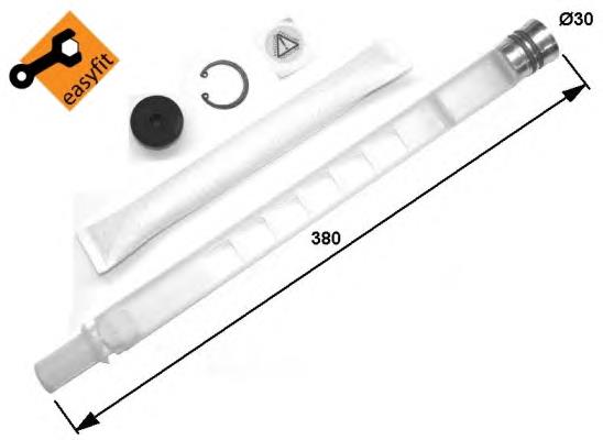 Filtro deshidratador aire acondicionado NRF 33312 precio, desde 63,78 EUR